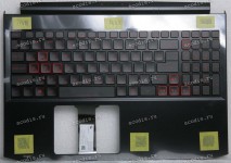 Keyboard Acer Nitro 5 AN515-44-R6EL, AN515-55 чёрно-красная матовая русифицированная (6B.Q7KN2.037, FH51M_KB_PLATE, AP336000101-HA25, FA336000101-3, 6BQ7KN2037, 002-18K33LHF01, LG05P_N90BRL, MKI1513157, PK133361A04, ACM18K3/3SU) + Topcase Original NEW