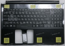 Keyboard Acer Nitro 5 AN515-55-54PU чёрная матовая русифицированная (6B.Q7KN2.068, FH5IM_KB_PLATE, AP336000101-HA25, FA336000101-3, 6BQ7KB2068, 002-18K33LHE01, SOE-NCB1954, LG05P_N90B3L, NKI15131173, PK133361C04, ACM18K3/3SU) + Topcase Original NEW