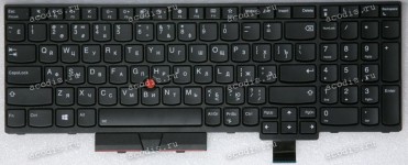 Keyboard Lenovo ThinkPad T580 с подсветкой (SN20P41583A, 96R000Z, 01HX241, 8SSN20P41583C, TACBL-105SU) (Black/Matte/RUO) чёрная матовая русифицированная original