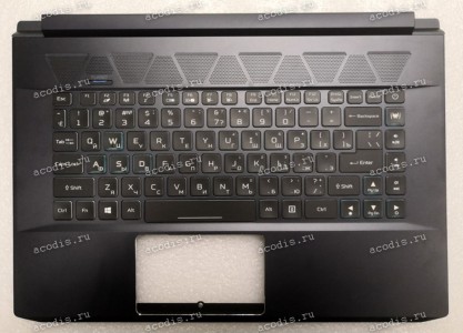 Keyboard Acer Predator Triton 500 PT515-52-74B6 чёрная,  русифицированная (6B.Q6WN1.018) + Topcase Original NEW