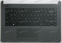 Keyboard HP 240 G6, 245 G6, 246 G6, 14-bs, 14-bw серый матовый,  русифицированная (929159-251) +Topcase original NEW