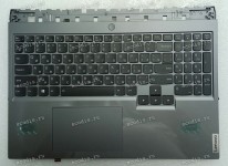 Keyboard Lenovo Legion 5-15IMH05M, 5-15ARH05, 5 Pro-16ACH6H тёмно-серый металл с подсветкой, русифицированная (5CB1C114967, DC330001TJ10, AP1ZV000100, P05CYXRGBG-RU, SN21B43968, V193320GS1-RU, 8SSN21B43968S)