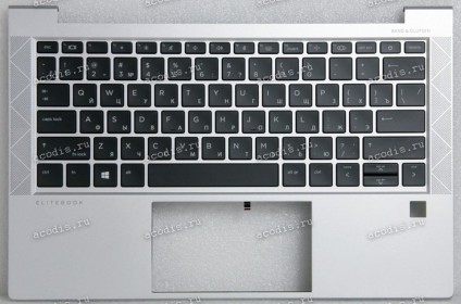 Keyboard HP EliteBook x360 830 G7, 830 G8, 735 G7, 735 G8, 745 G7, 745 G8 (M08699-251, 6070B1712801, 6037B0161622, SG-A2110-XAA, 2H-BCHRUI64311, 6070B1716401, BKFEA01F7DV02E, L85737-251, M03901-251, TCA9Y100D7L6W1ADLK) русифицированная чёрная матовая в се