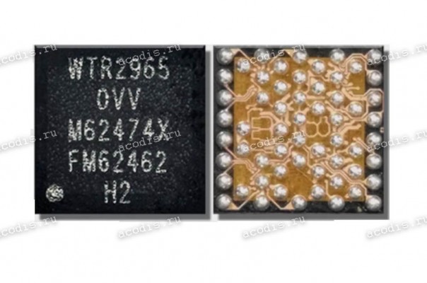 Микросхема QualComm WTR2965-0VV, WTR-2965-0-59FOWNSP-TR-07-0 59FOWNSP RF TRANSCEIV (Asus p/n: 06047-00140000) NEW original