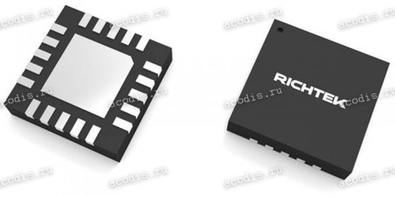 Микросхема RichTek RT8532GQW 89=EK WQFN-20L LED DRIVER IC (Asus p/n: 06087-00080000) NEW original