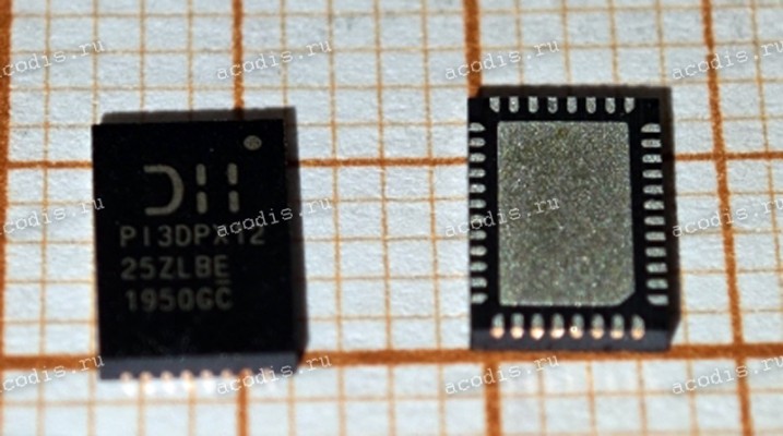Микросхема Pericom PI3DPX1203ZHE TQFN-42 REDRIVER IC (PI3DPX 1203ZHE, Asus p/n: 06113-00160000) NEW original