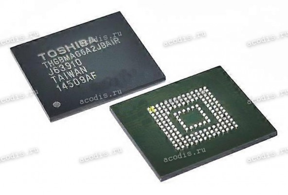 Микросхема Toshiba THGBMAG6A2JBAIR ME175CG EMMC+SW 8G(SNGL) YFB T3.5.6 (Asus p/n: 90NK00Z1-R90020) NEW original