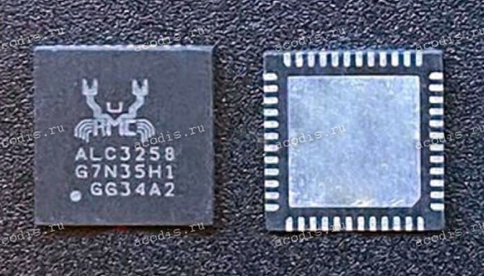 Микросхема RealTek ALC3258, ALC3258-CG QFN