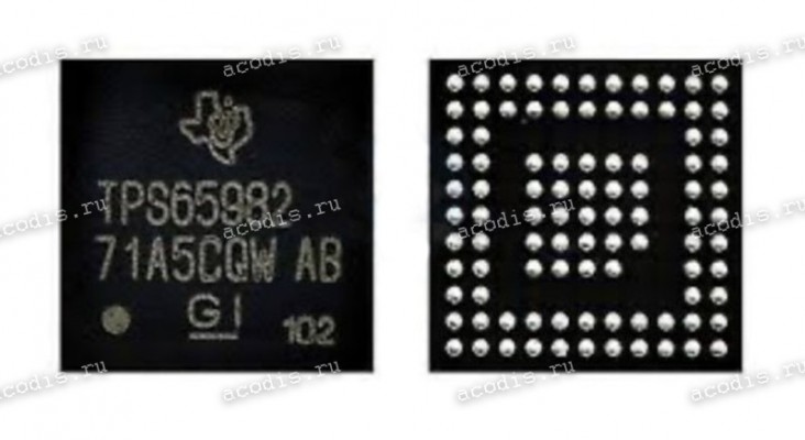 Микросхема Texas Instruments TPS65982, TPS65982AB, TPS65982ABZQZR BGA