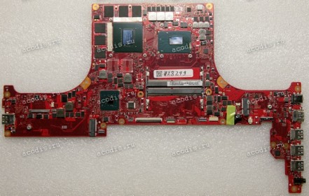 MB Asus GU501GM MB._0M/I7-8750H/AS (V6G) & NEW(Asus p/n: 90NR00F0-R00010, 90NR00F0-R00011, 60NR00F0-MB4280) GU51GM REV. 2.3 nVidia N17E-G1-A1 (GTX 1060) (SR3YY)