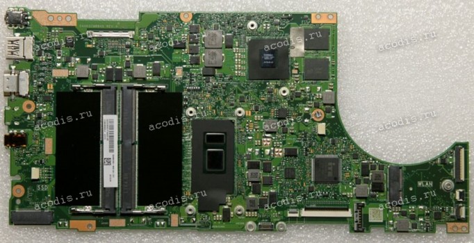 MB Asus X510UN MB._0G/I5-7200U/AS V2G (Asus p/n: 90NB0GS0-R00020, 60NB0GS0-MB2100) X510UN REV. 2.0, DAXKGCMB8A0 REV: A, nVidia N17S-G1-A1 (GeForce MX150)