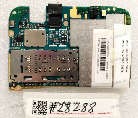 MB Asus ZB555KL MB._2G/MSM8917(1.4G) eMMC 16G/D/WW/IN/ID/S2/ (Asus p/n: 90AX00P0-R00010, 90AZ0171-R20011)