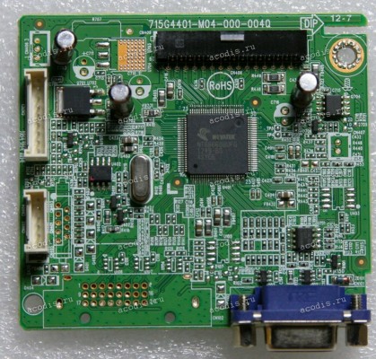 Mainboard ViewSonic 19,5" 1600x900 VA2037a - LED Model VS15032 (715G4401-M04-000-004Q) E132041 CHIP NT68660BUFG 1249-BS