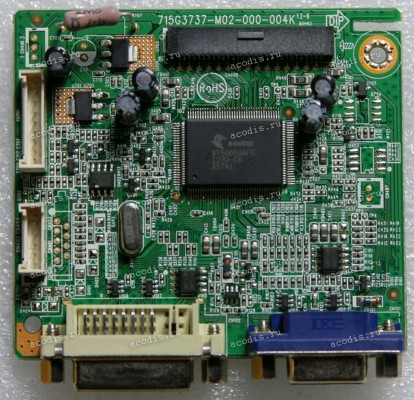 Mainboard ViewSonic 19,5" 1600x900 VA2038wm - LED Model VS13400 (715G3737-M02-000-004K) E243951 CHIP NT68668AFG 1239-CB