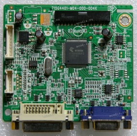 Mainboard ViewSonic 19,5" 1600x900 VA2037m - LED Model VS 15032 (715G4401-M04-000-004K) E243951 CHIP NT68660BUFG 1249-BS