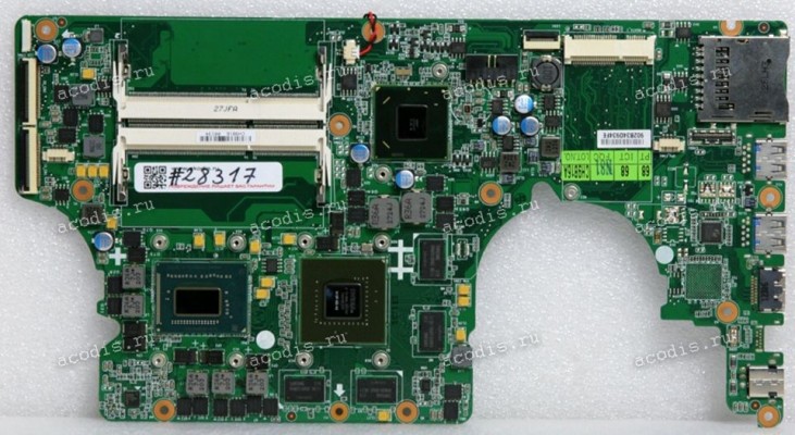 MB Gigabyte U24, U2442 (GA-U2442A REV:1.0) (5MU2442A10R-10-10A) Intel i5-3210M SR0N0,  nVidia GT640M N13P-GS-A2