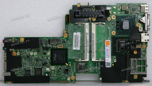 MB Lenovo ThinkPad X61 KSNOTE3 MB 06216-1 48.4B404.011 (11S43Y9033Z, 52S43Y9042T, 43Y9042, 43Y9043, 42W7845, 43Y9034, 42W7904, 60Y4032) Intel L7300 SLA3R, Intel LE82GM965 SLA5T