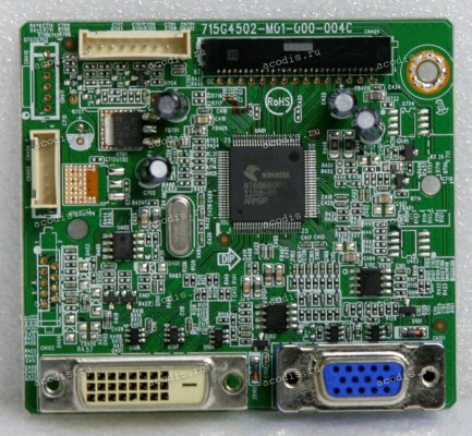 Mainboard AOC 20,0" 1600x900 E2050Sda (200LM00010) (E169373) (715G4502-M01-000-004C) (chip NT68660FG 1108-BB ARM9P)