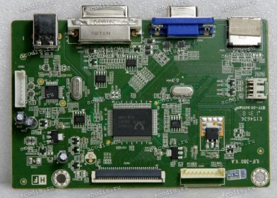 Mainboard HP 23,0" 1920x1080 E231 monitor (492A008N1300H) (E154636) (CHIP RTD2486AD D4A26E3 GD15N)