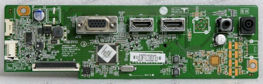 Mainboard LG 23,8" 1920x1080 24MK600M-B LM8EA EAX68068801 (1/4) LGM-121 (24MK600M) (E227809 B)