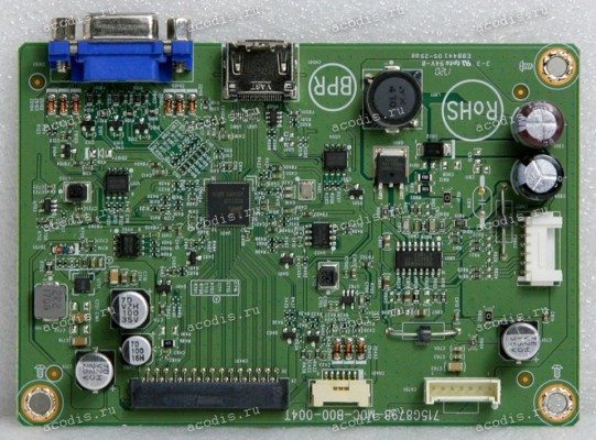 Mainboard HP 23,8" 1920x1080 24W HSTND-9531-A, 27W 1JJ98AA, CNC9422S7J (1CA83AA/1CA83AS) (715G8798-M0C-B00-004T, 715G8798-M02-B00-004T) (E88441) (chip RTD2313R J8S37E3 GJ37C, RTD2313RH3C42P5 GH17C)