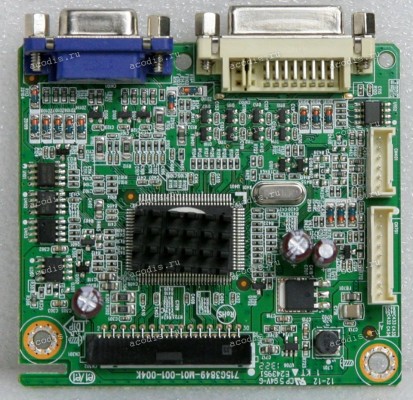 Mainboard BenQ 21,5" 1920x1080 GL2250-T (GW2255) (9HLA2LA.DPE) (715G3849-M01-001-004K) (E243951)