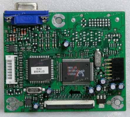 Mainboard BenQ 17,0" 1280X1024 Q7T4 (48.L1C01.A00) (55.L1C01.001) chip RTD2023 5801QQ1 537