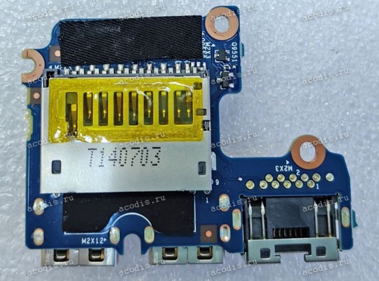 USB & CardReader & RJ45 board HP ProBook 640, 645 (p/n 6050A2566901-USB)