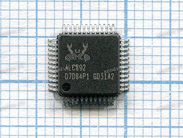 Микросхема RealTek ALC892, ALC892-CG LQFP-48 (Asus p/n: 02G611230701 NEW original