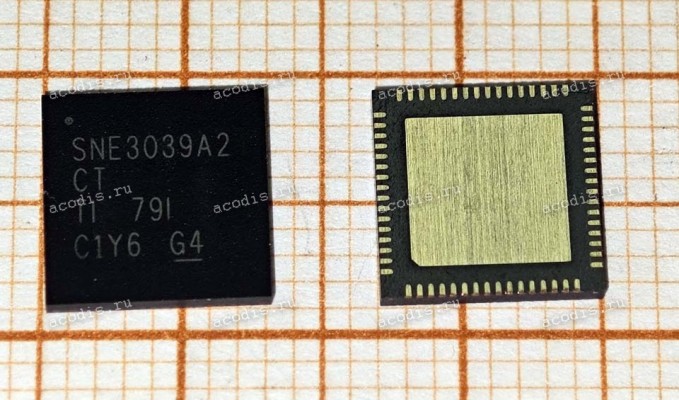 Микросхема Texas Instruments SNE3039A2, SNE3039A2CTRSKR QFN-64 PMIC (Asus p/n: 06063-00280000) NEW original
