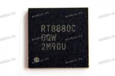 Микросхема RichTek RT8880CGQW, RT8880C-GQW WQFN-52L(6*6) PWM CONTROLLER (Asus p/n: 06095-00910100) NEW original