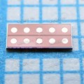 Микросхема Texas Instruments CSD87501L 10-XFLGA 30-V, N channel NexFET™ power MOSFET, dual common drain LGA, 5.5 mOhm, gate ESD protection, Case X4-DSN3415-10 3.37 mm × 1.47 mm Land Grid Array Package