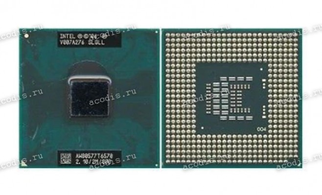Процессор Socket P (PGA-478) Intel Core 2 Duo Mobile T6570 (p/n: SLGLL) (2.10GHz=200MHz x 10,5, 2Mb