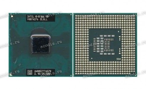Процессор Socket P (PGA-478) Intel Core 2 Duo Mobile T6570 (p/n: SLGLL) (2.10GHz=200MHz x 10,5, 2Mb