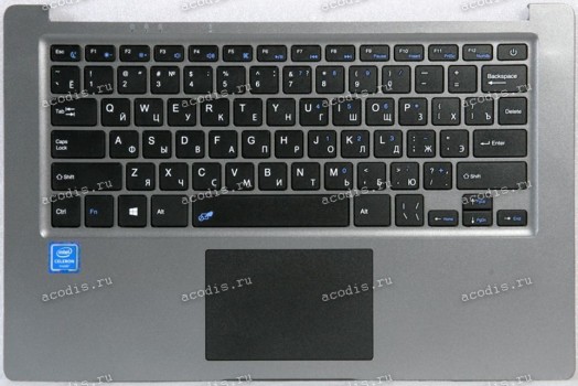 Keyboard Digma EVE 14 C410 ES4057EW + topcase MB27716023 YMS-0186-A VER:A0 SP14212 (Black/Silver/Matte/RUO)
