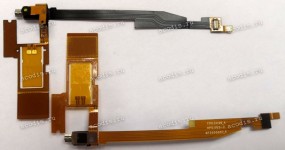 Vibrator & LED flash board & cable YotaPhone 1 C9660 (MT2000007, MT2000007_A, YT0115106_A, HPS 269-3)
