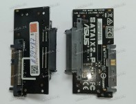 HDD SATA board Asus Mini PC VM62 SATA1X2_P RAID SSD HDD BD. (90MS00J0-R11000, 69PA33D10A01) CAN ICES-3 (B)/NMB-3(B) SATA1X2_P REV. 1.01, BTC-202B