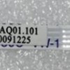 FFC шлейф 4 pin обратный, шаг 1.0 mm, длина 120 mm (p/n 50.4AQ01.101, JH20091225)