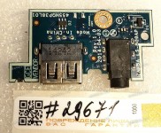 USB board Lenovo ZAWBA LS-B09AP B50-30, B50-45, B50-70 B40-45 (p/n: 5C50G46274  90007250)