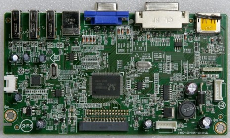 Mainboard Dell 23,0" 1920x1080 P2314HC, 715G6106-M01-001-0H4K, E243951