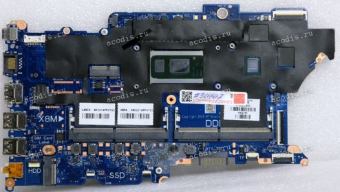 MB HP ProBook 440 G7, 450 G7 (L78082-601, L78082-001, X8M-8L, DAX8MMB18D0 REV:D) (w/o s/n, OS lic, DMI, etc.) MX250/2 ГБ GPU DDR4, Intel Core i7-10510U SRGKW, SRH7N, SRJ7S, nVidia N17S-G2-A1, 2 шт Micron MT51J256M32HF-80 D9VVR, Nuvoton NPCX797HA1BX, ALC32