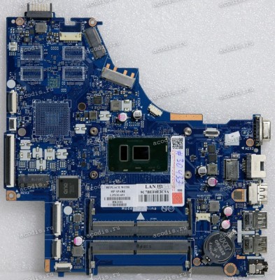 MB HP 250 G6, 15-BS (L25220-001, L25220-601, DKL50 LA-E802P Rev:1.0) (w/o s/n, OS lic, DMI, etc.) Intel Core i3-7020U SR3TK, SR3N6, SR3LD, ENE KB9022Q D, ON NCP81218D, RealTek RTD2166IBN, RealTek RTL8111HSH, ALC3227, 25B64CSIG