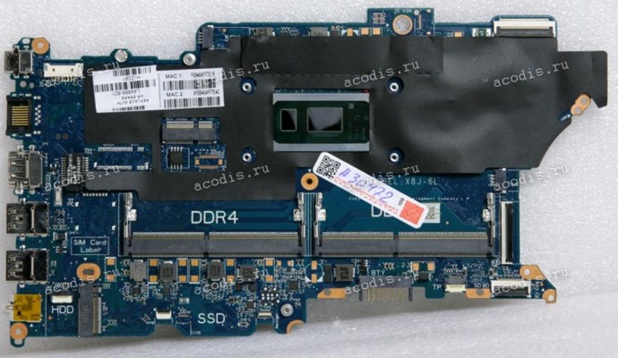 MB HP ProBook 440 G6, 450 G6 (L44886-001, L44886-601, DAX8JMB16E0 REV:E) (w/o s/n, OS lic, DMI, etc.) Intel Core i7-8565U SRFFW, SREJP, Nuvoton NPCX797HA1BX, MP2969A, Infineon SLB9670, ALC3247, Realtek RTL8111HSH, Parade PS8743A,WinBond 25Q128JVSQ