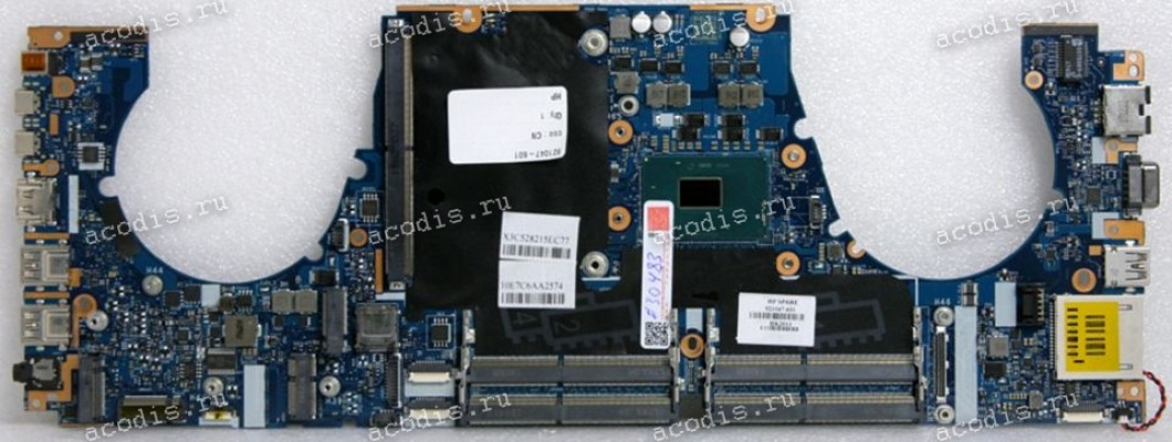 MB HP ZBook 15 G4 (921047-601, 921047-001, 921047-501, 922992-601, 922992-501, 922992-001, CWP50 LA-E161P Rev:1.0) (w/o s/n, OS lic, DMI, etc.) Intel Core i7-7700HQ SR32Q, Intel GL82CM238 SR30U, Intel U751D679 X729D337 JHL6540, Nuvoton NPCE586HA2MX, TPS65