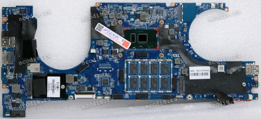 MB HP EliteBook 1040 G4 8GB (L02231-601, L02231-001, DA0Y0UMBAD0 REV:D) (w/o s/n, OS lic, DMI, etc.) Intel Core i5-7200U SR342, SR2ZU, SEC K48G165WC-BCTD, Intel Z843TA395 X843TB38 JHL6540, Nuvoton NPCE586HA2BX, ISL9538HRTZ, CX9602-11Z, Infineonl SLB9670,