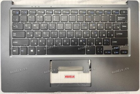 Keyboard Digma EVE 14 P416 ES4062EW + topcase XS-27716023 YMS-0186-A-XS VER:A0 SP14613 (Black/Matte/RUO)