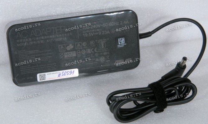 БП Asus - 19,5V 9.23A 180W 6.0x3.5x0,7mm (A17-180P1A, 0A001-00262700, 0A001-00263200) (Asus Zephyrus ROG Strix TUF Gaming) TPV 380GLA19571DE2000B LMT PG349Q ADAPTER (M02) NEW original