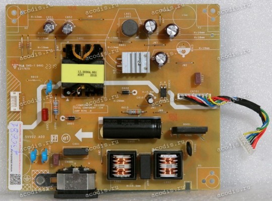 Плата БП Asus 23,8" VG249HGE (4H.5VV02.A00, 5E5VV02001) MP3375 Плата БП Asus 23,8" VG249HGE (4H.5VV02.A00, 5E5VV02001) MP3375