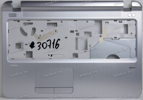 Palmrest HP ProBook 450 G3, 455 G3 серебристый (828402-001, EAX63002A1M, EAX6300201A, 49X63TATP00TEEP, AD000X63000)