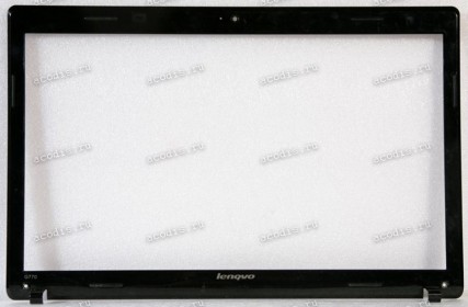 Верх. кр. рамка Lenovo IdeaPad G770 чёрный глянец (AP0H4000600)